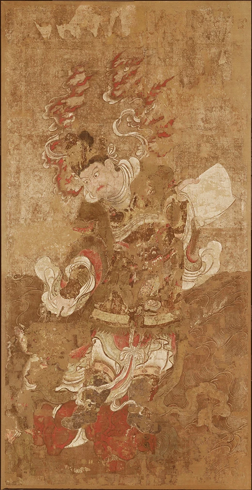 Four Guardian Kings (Kōmokuten, the Guardian of the West) 