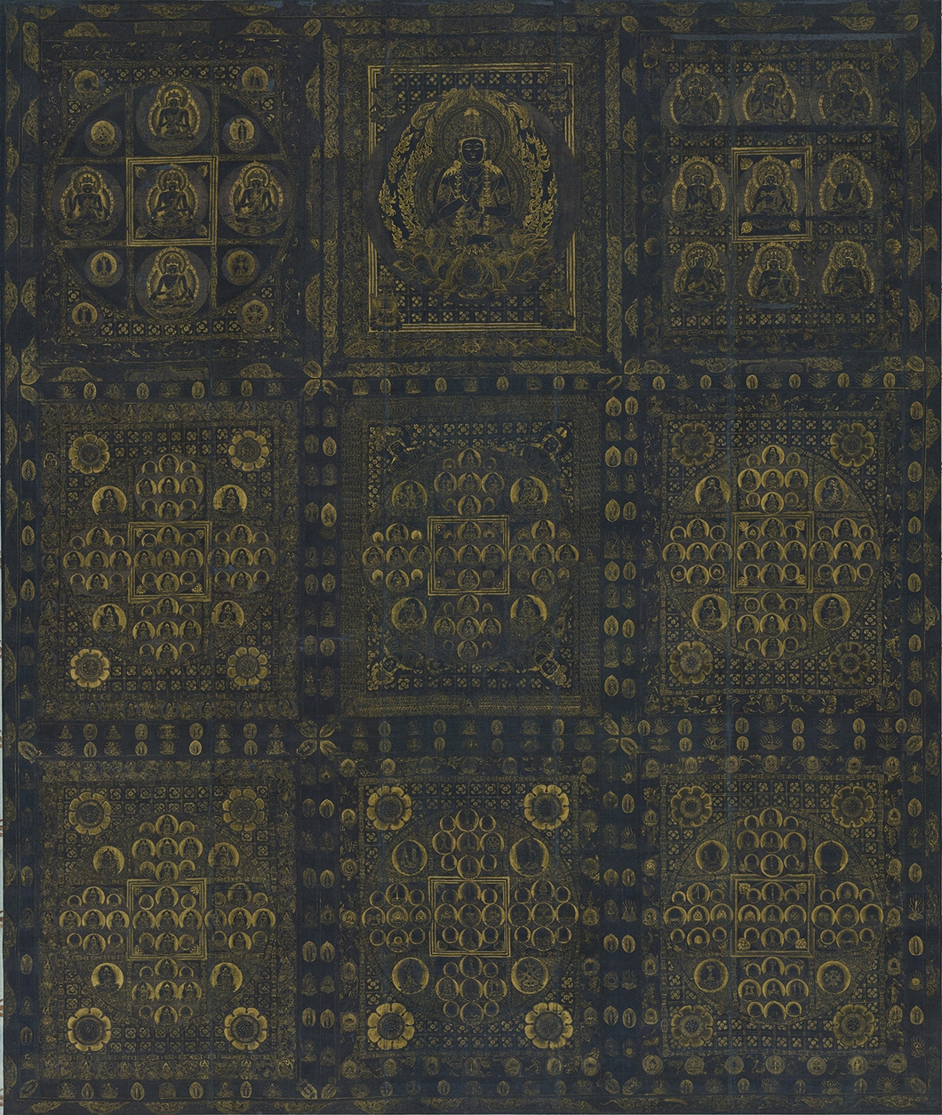 胎蔵界曼荼羅（子島曼荼羅）