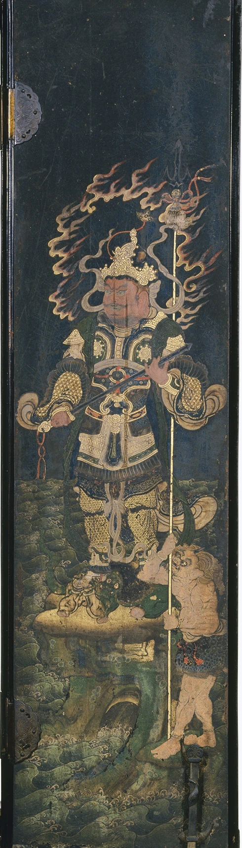 厨子扉（増長天）