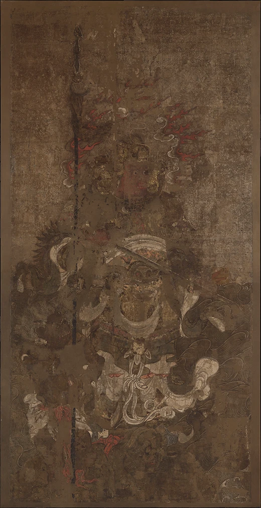 四天王像（持国天）