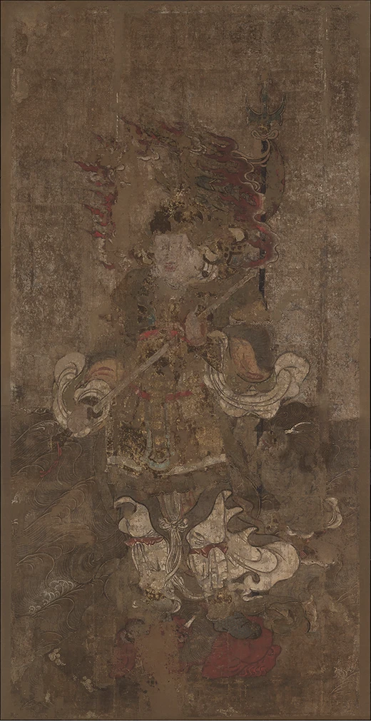 四天王像（増長天）