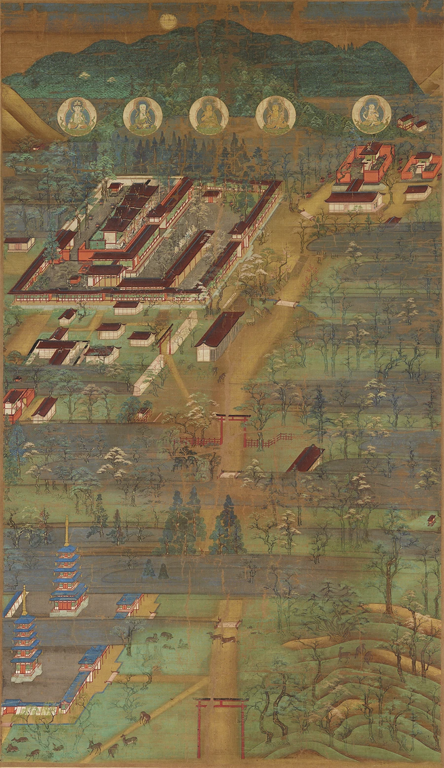 春日宮曼荼羅（南市町自治会蔵）