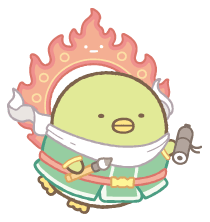 ぺんぎん？のキャラクターイラスト