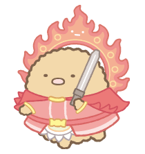 とんかつのキャラクターイラスト